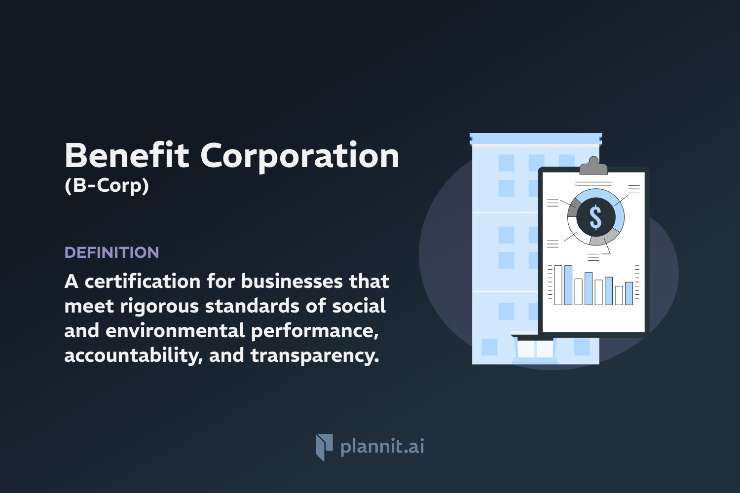 Benefit Corporation (B-Corp)